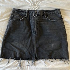 All Saints Denim Skirt